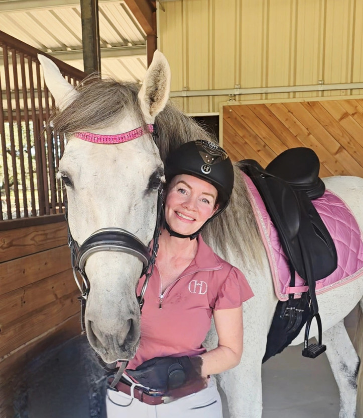 Hot Pink 5 Row Crystal detachable browband.