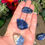 Thumbnail: palm holding Sodalite Tumbled Stones