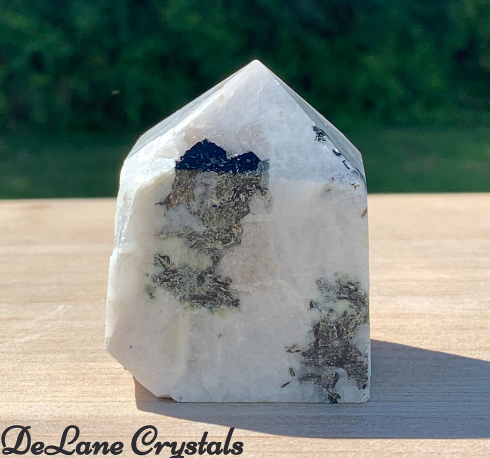 Rainbow Moonstone Top Polished Points