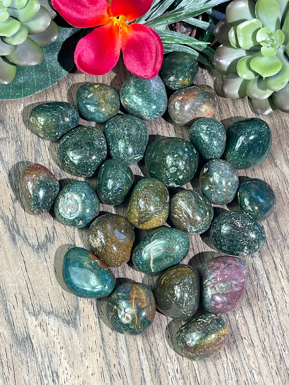 Tumbled Bloodstone