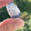 Thumbnail: Dumortierite in Quartz Rough Point
