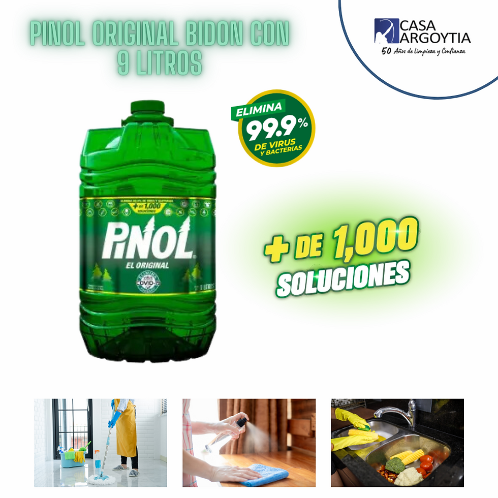 Pinol original bidón con 9 litros
