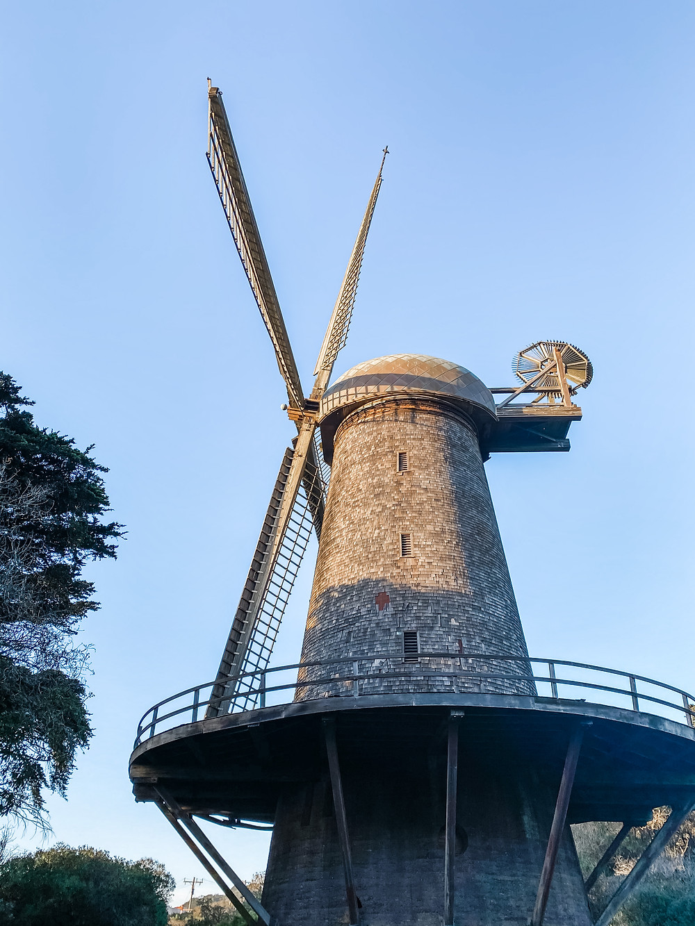 Dutch Windmill in Golden Gate Park, San Francisco