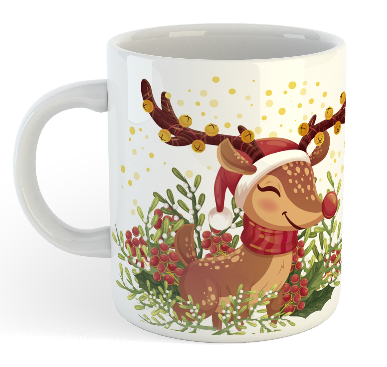 Mug Navidad Reno 01