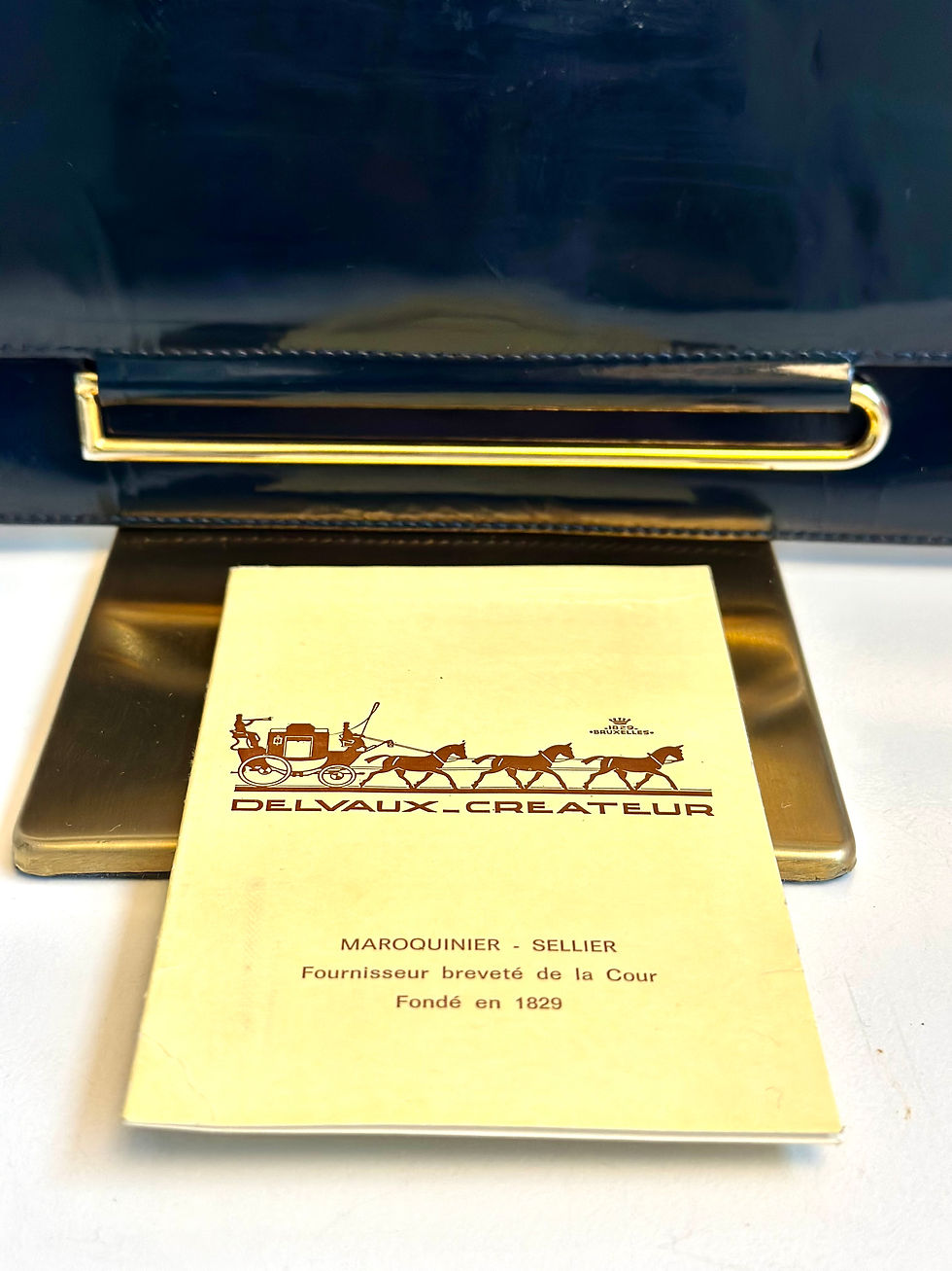 Thumbnail: Delvaux vintage clutch