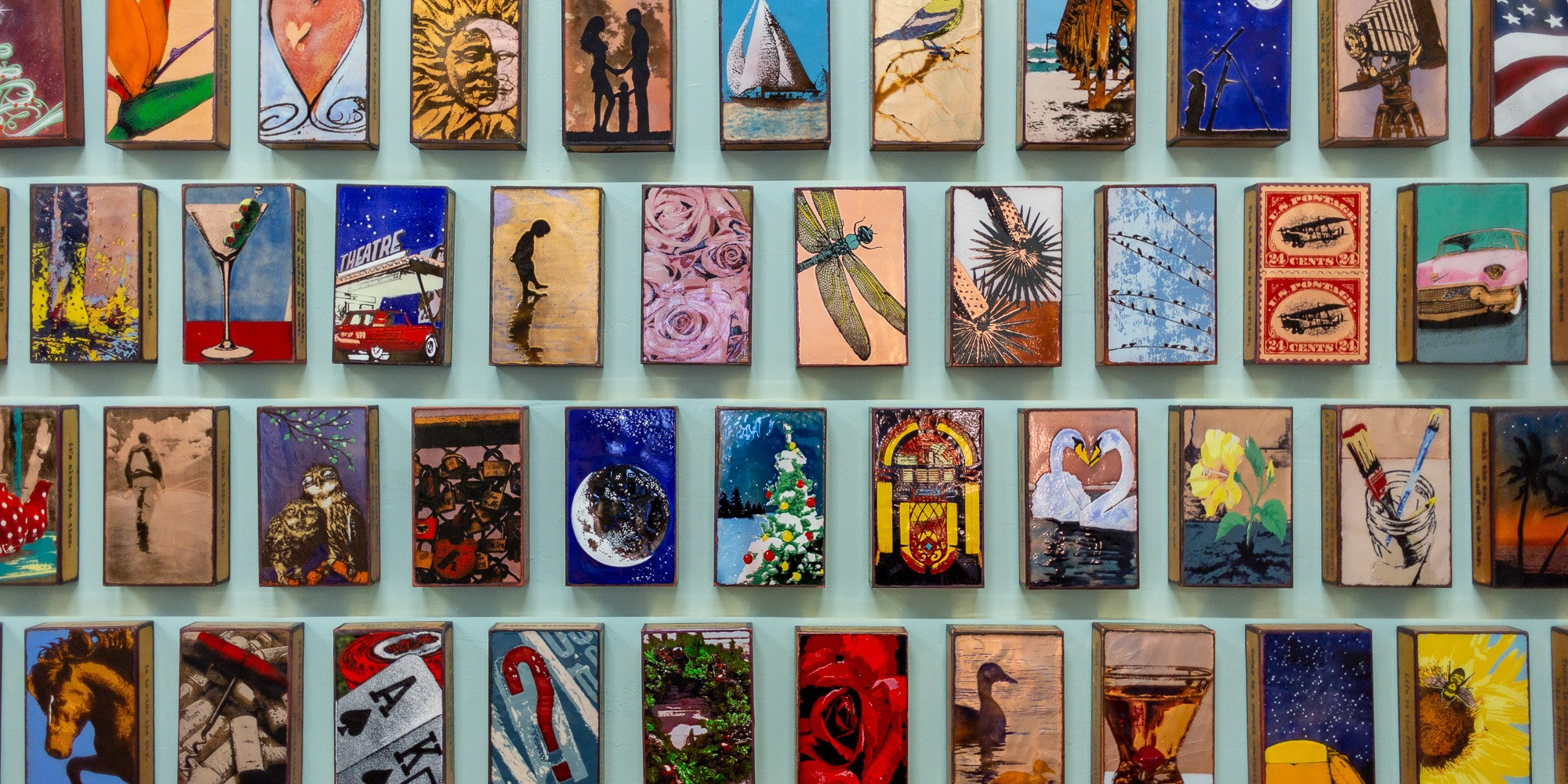 Enamel Artwork Artist | Houston Llew Spiritiles