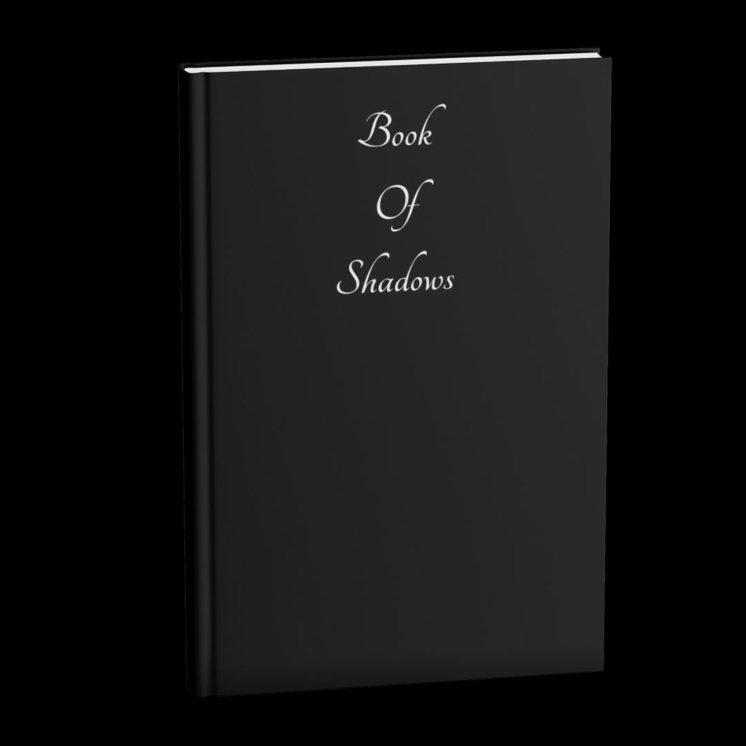 Paperback Book Of Shadows Guided Spell Journal With Spellcrafting Instructuins