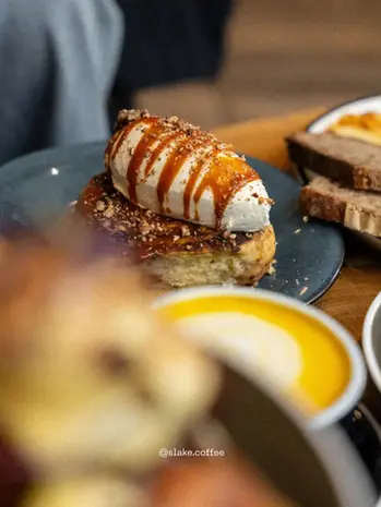 brunch Lyon centre Slake pancakes café de spécialité