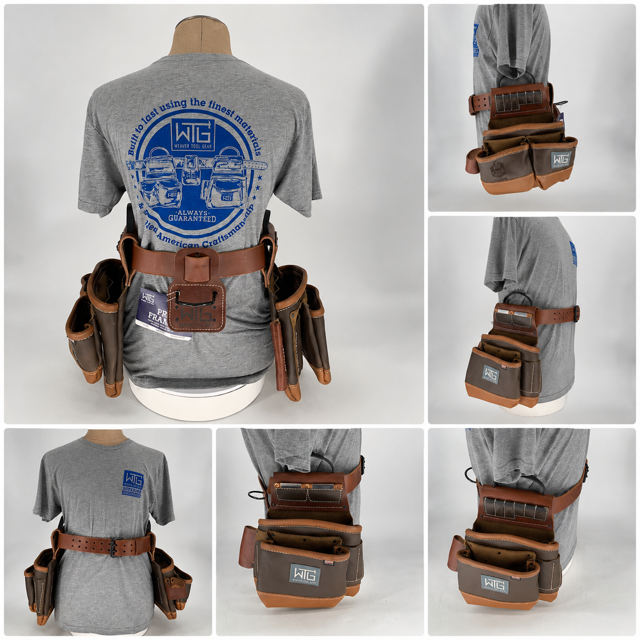 WEAVER TOOL GEAR Leather Pro Framer Tool Belt - 85250