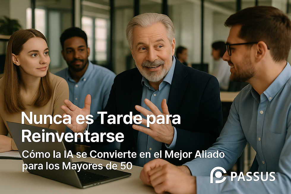 IA para Mayores de 50: Reinventarse Nunca fue tan Posible