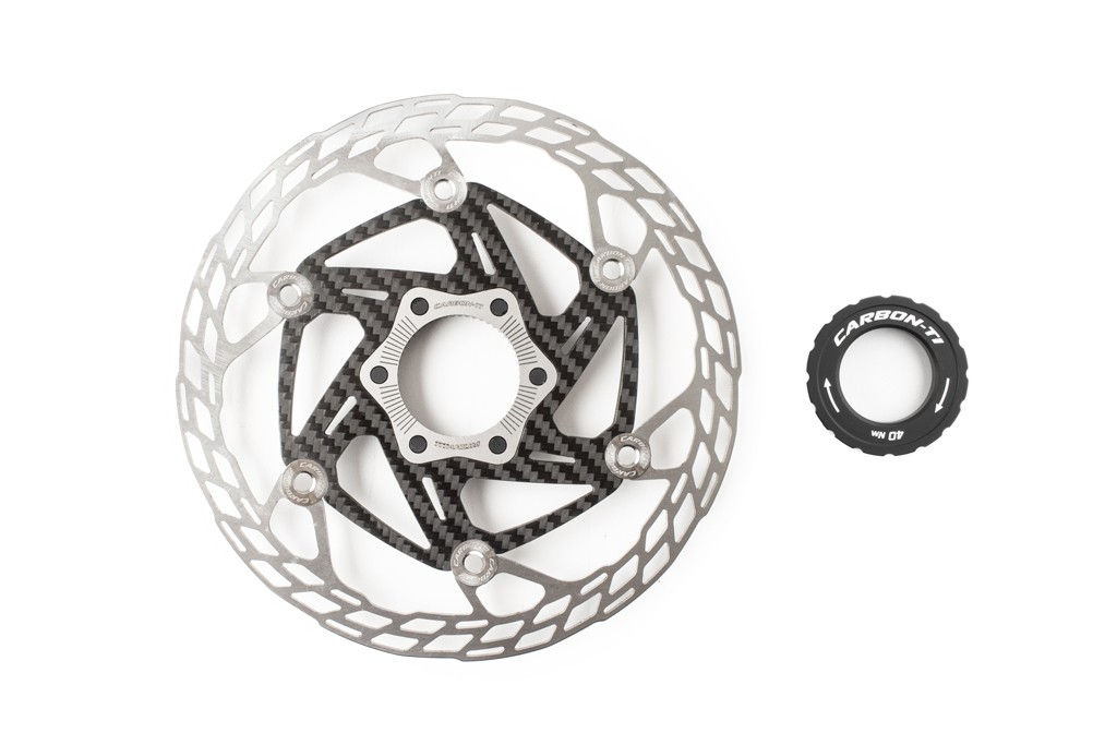 Carbon-Ti X-Rotor SteelCarbon 3 160mm Center Lock rotor