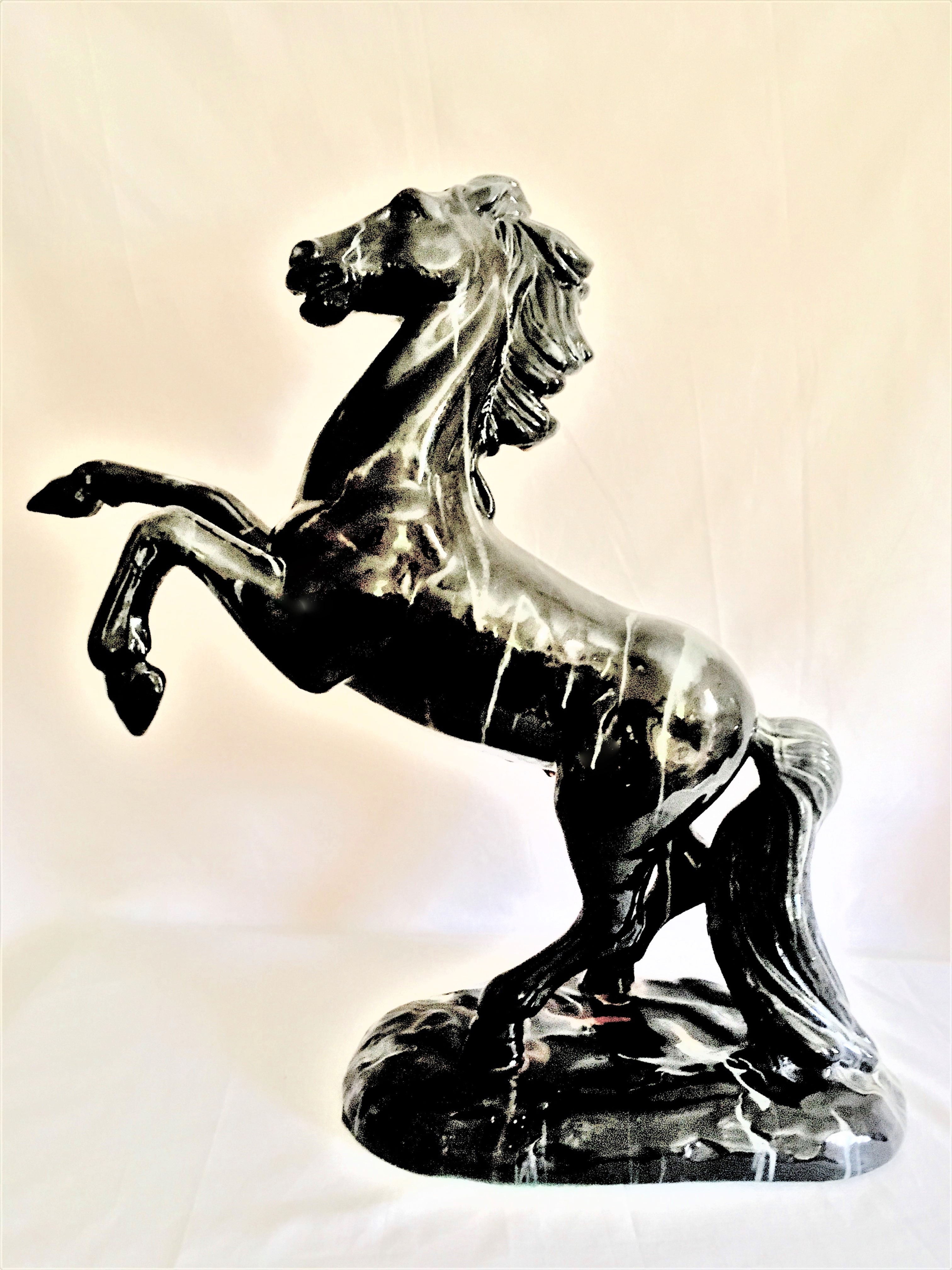 Black Stallion Figure