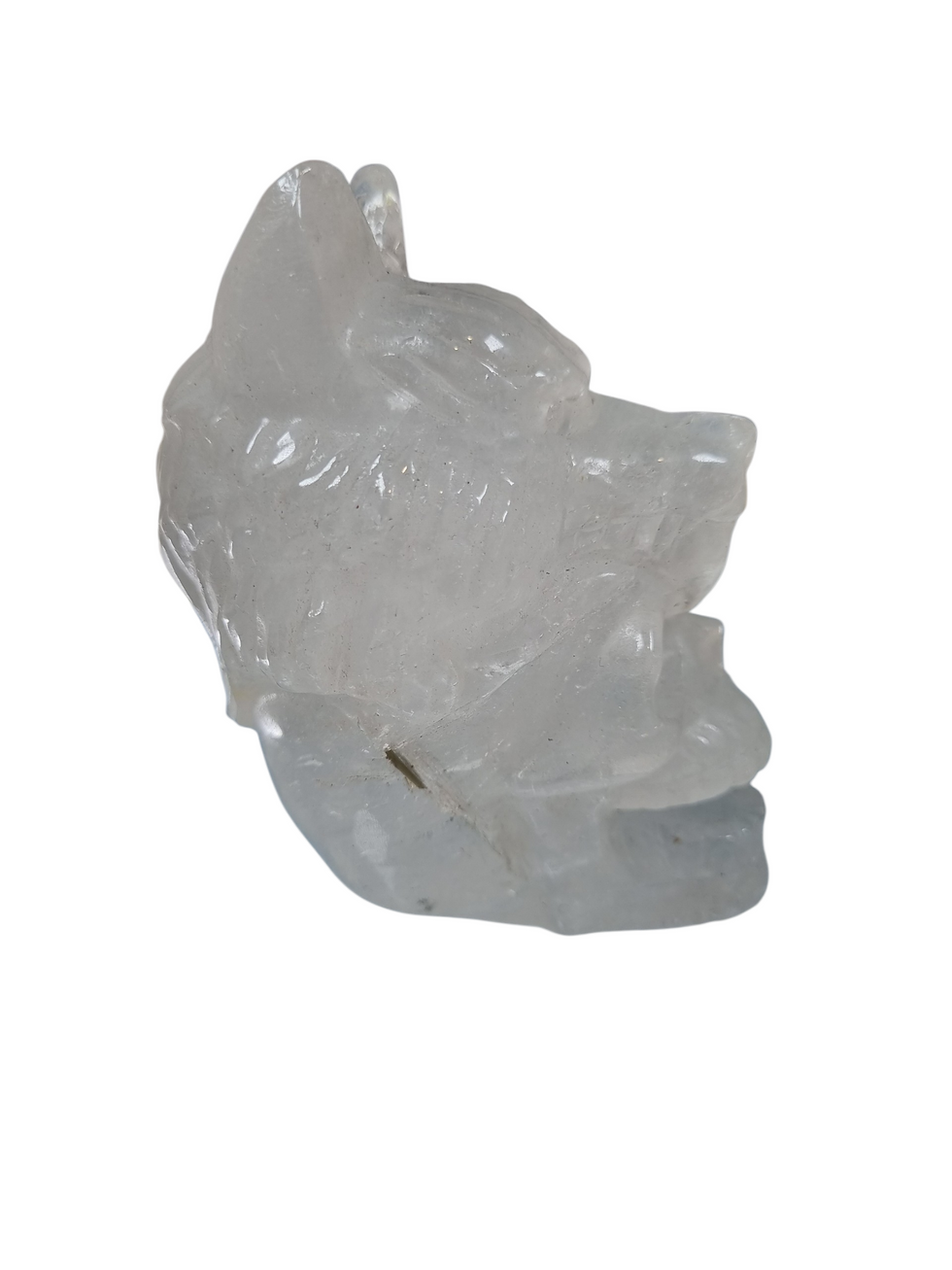 Thumbnail: Wolf and Skull, Quartz 