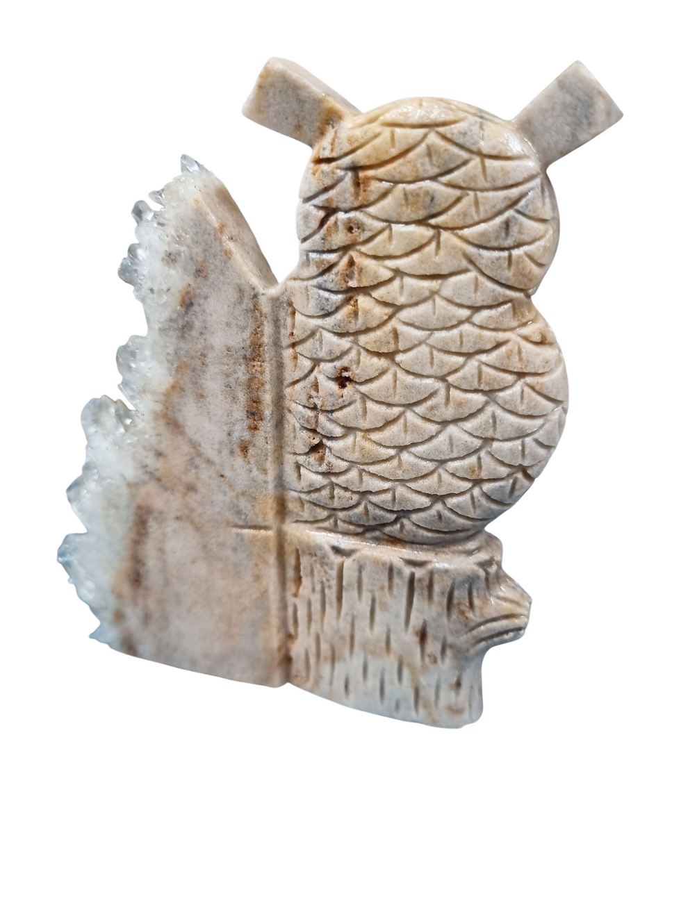 Thumbnail: Only carving quartz cluster 
