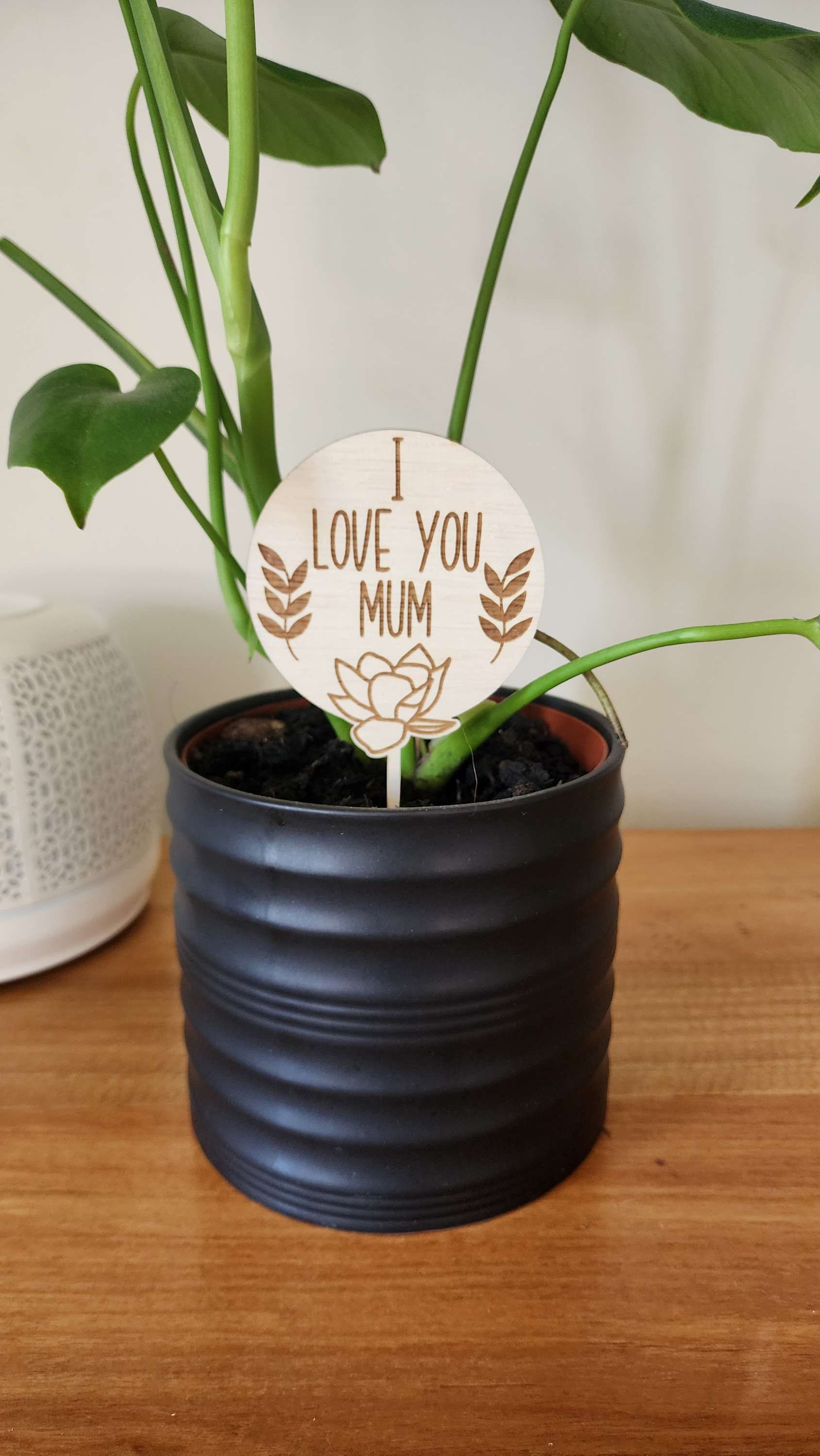  I Love You Mum Plant Stake