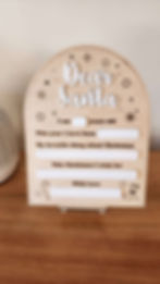 Dear Santa Board