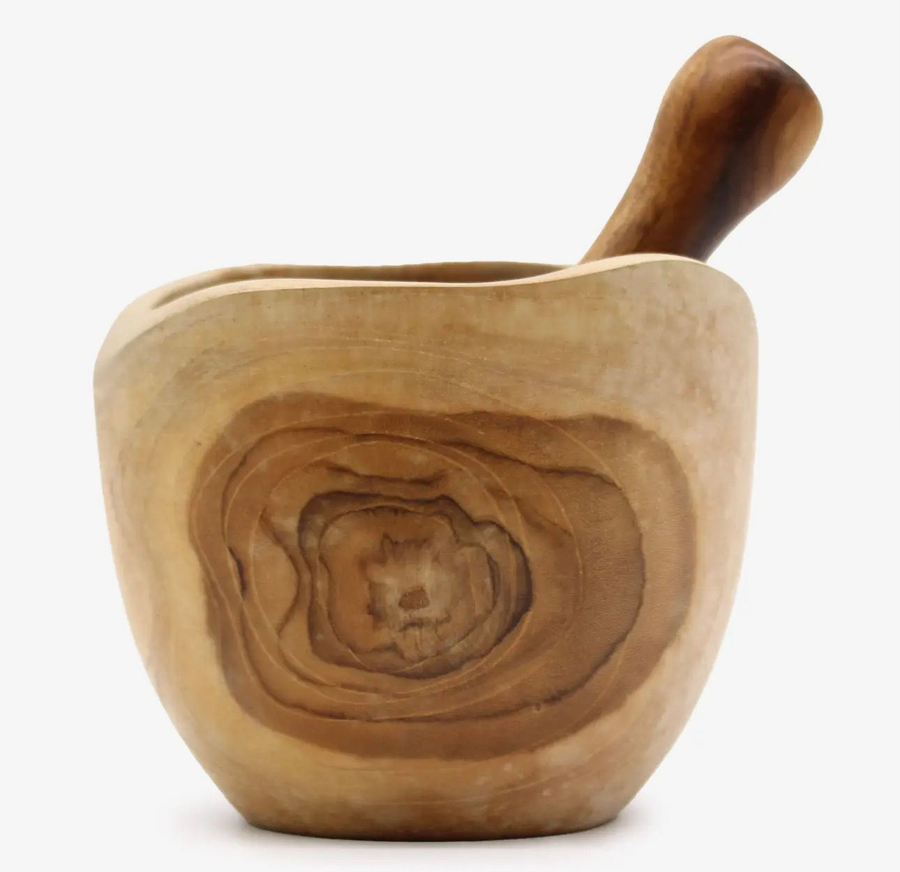 Teak Wood Pestle and Mortar