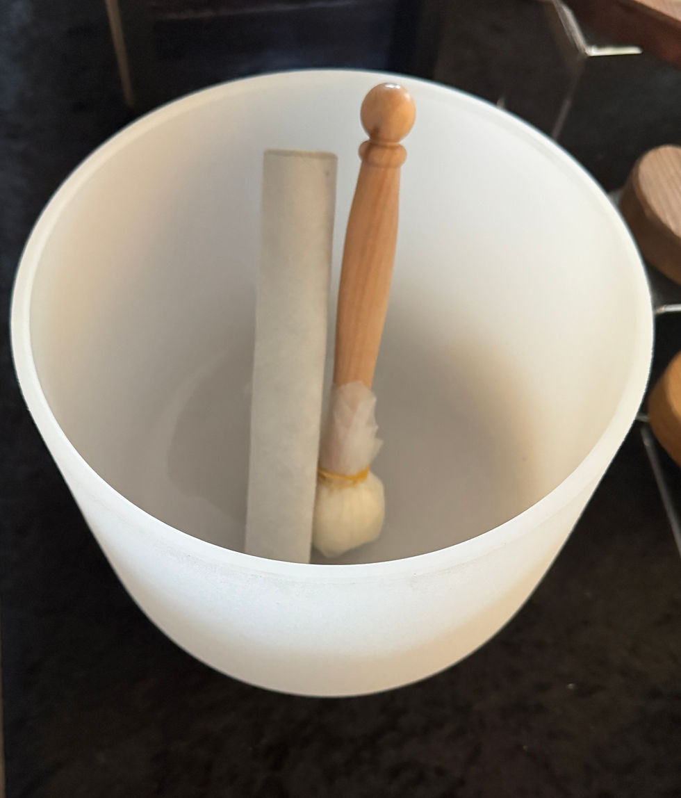 Thumbnail: Quartz Crystal Singing Bowl (20.32cm)