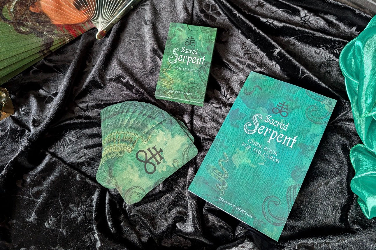 Sacred Serpent Oracle Deck & Guide Book