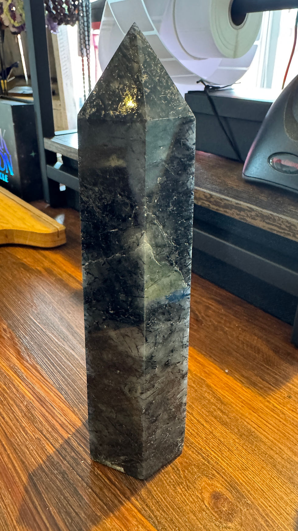 Thumbnail: Tourmalinated Quartz Tower