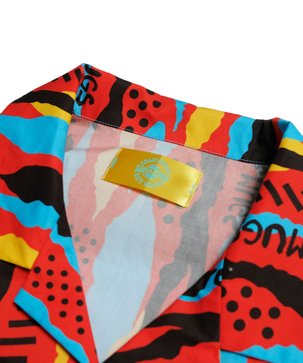 サムネイル： Geometric Pattern Shirt