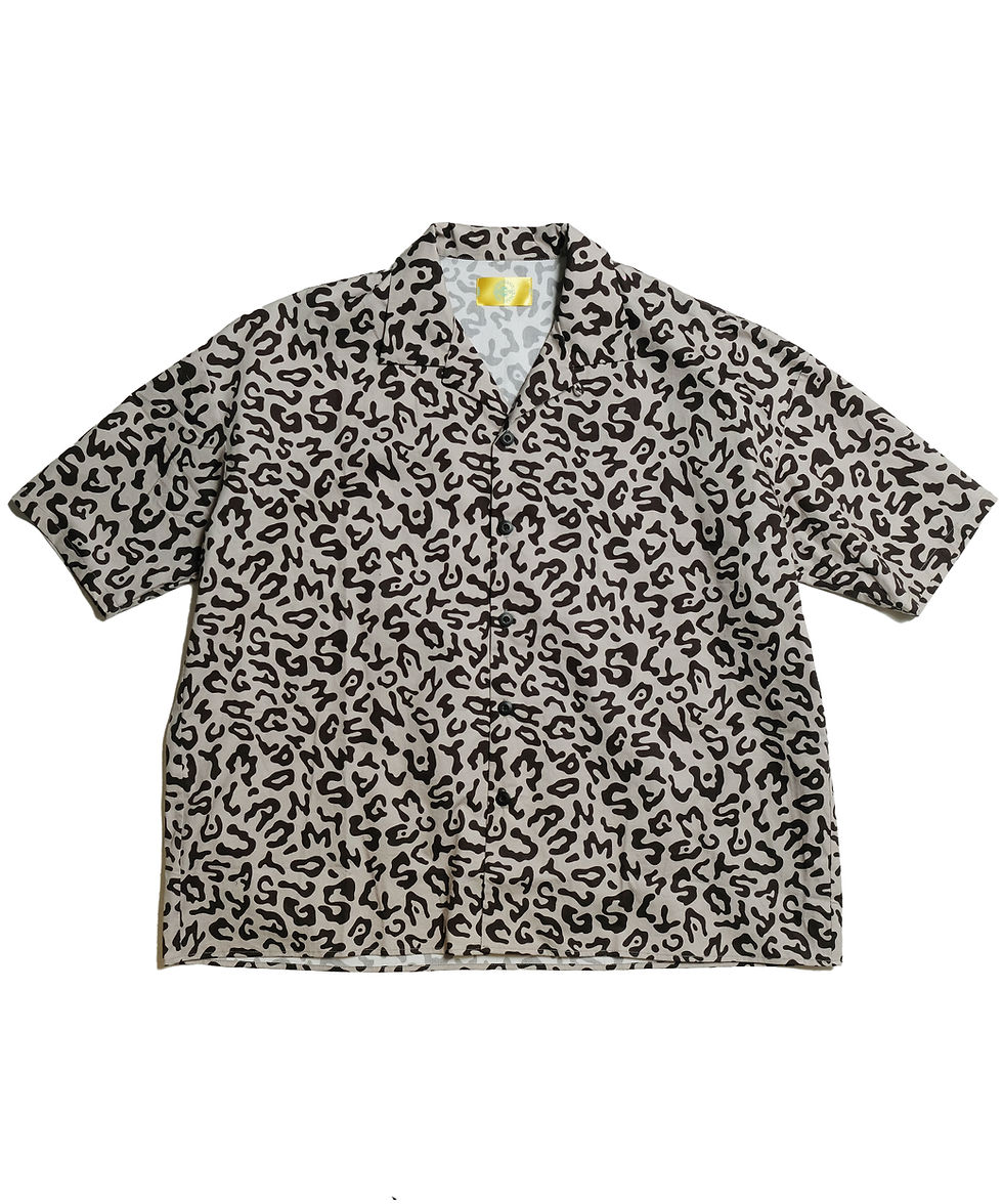 サムネイル： Leopard Name Shirt