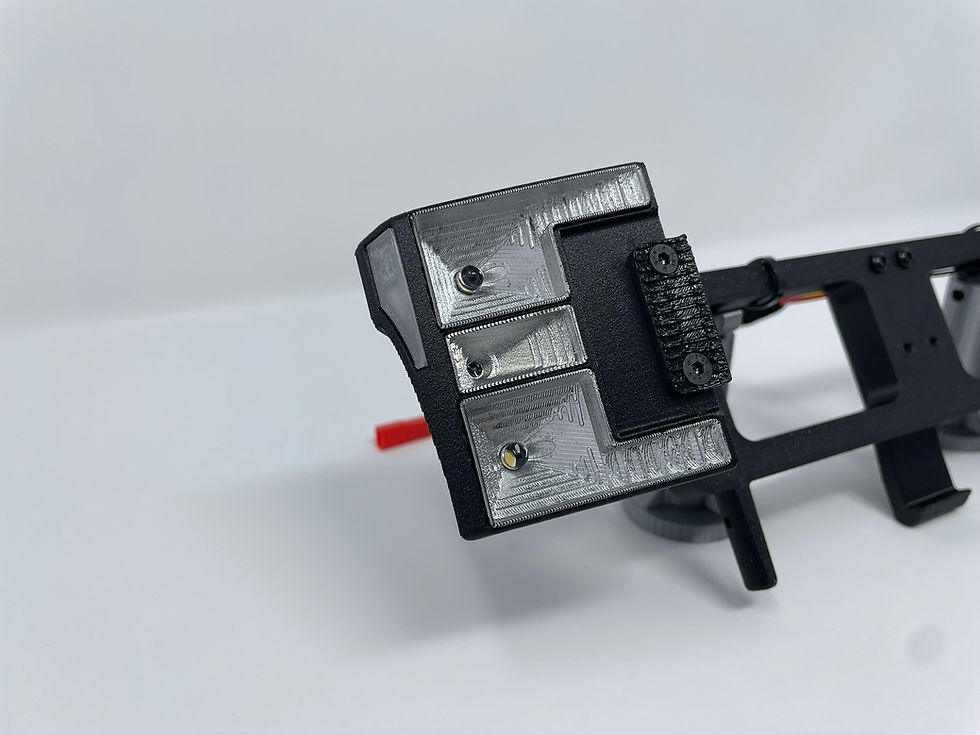 Thumbnail: T.R.I.M. F250 Headlights — SCX6 Scale LED Headlight Kit