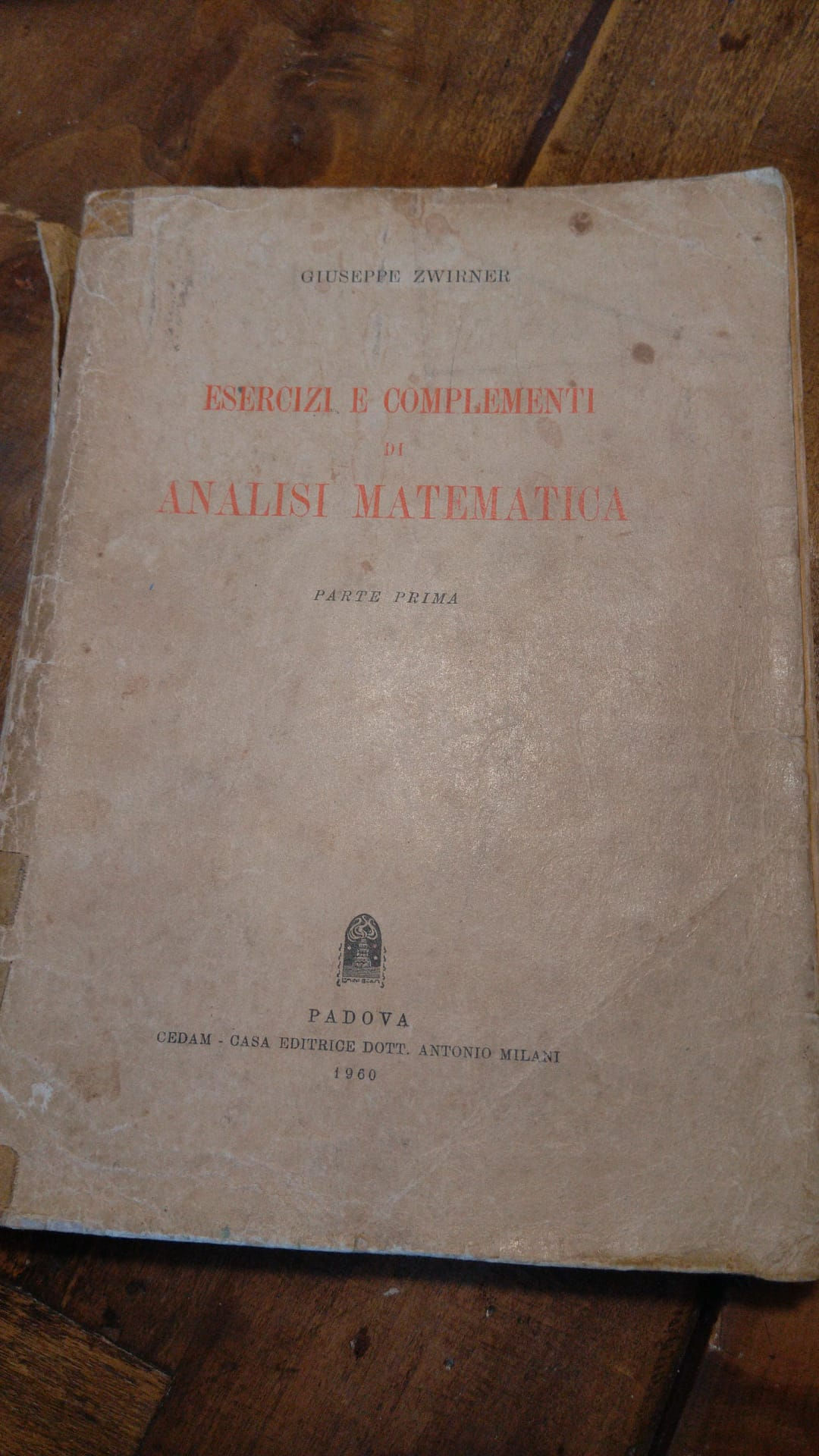 G. Zwirner - Esercizi e complementi di analisi matematica - 1960