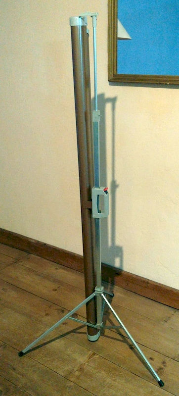 Miniatura: Telo per proiezione Luminal Color 130x130 con supporto