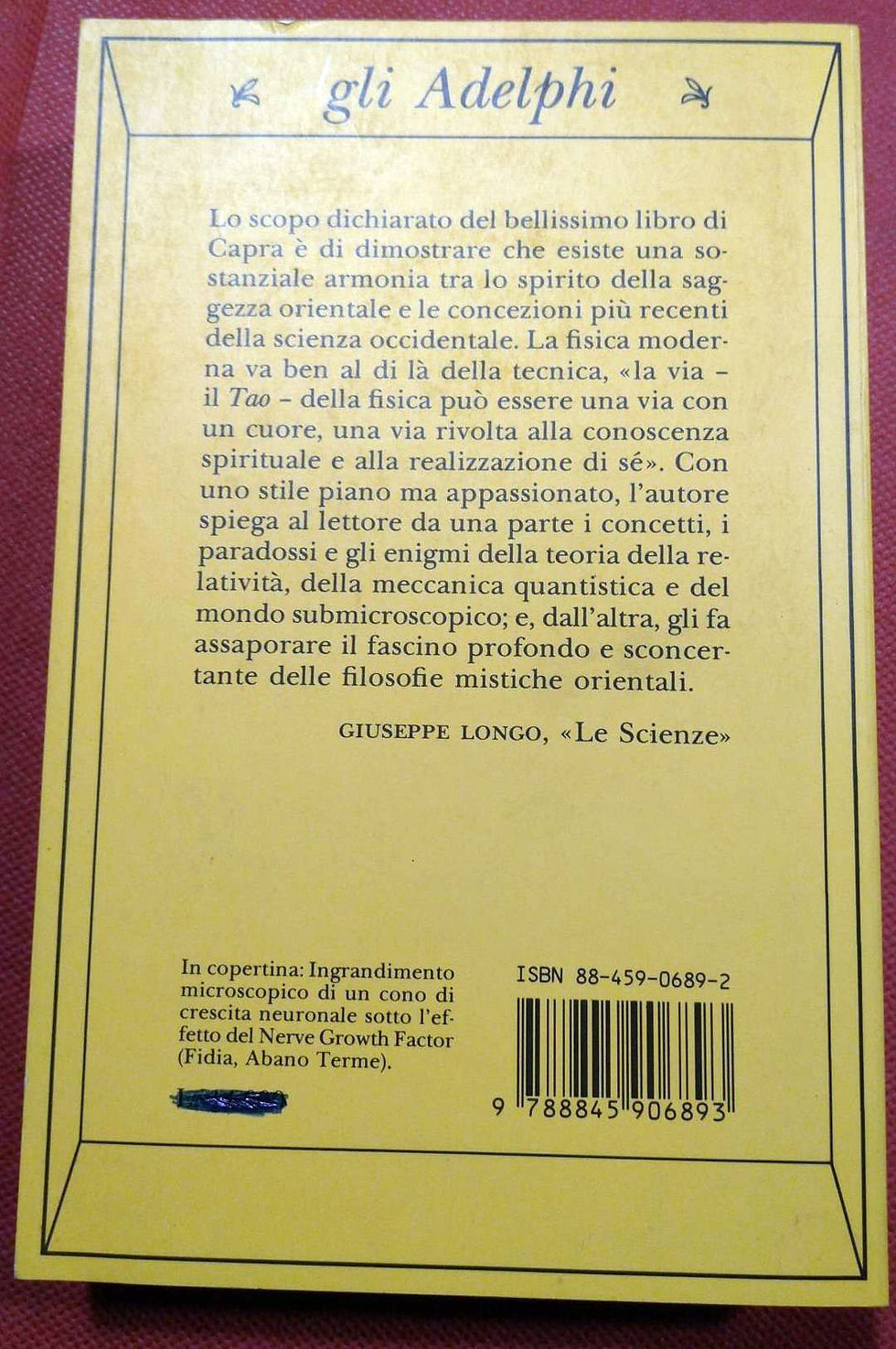 Miniatura: F. Capra - Il Tao della fisica - 1995