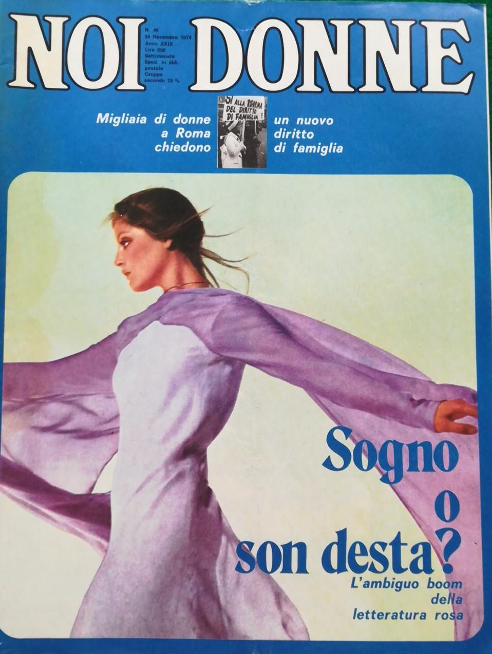 Miniatura: Rivista Noi Donne - 1974 -  Vari numeri +speciale referendum