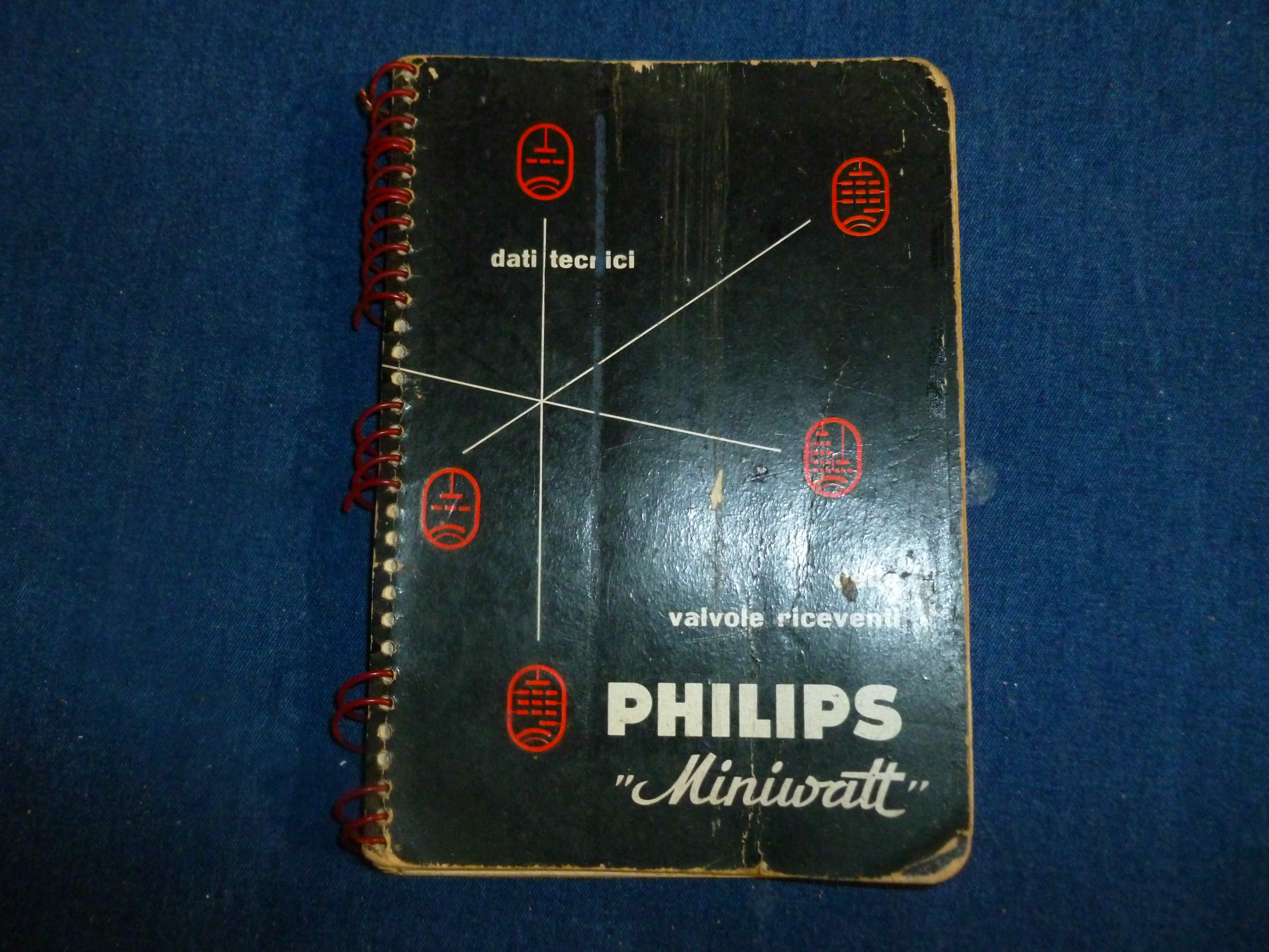 Dati tecnici delle valvole riceventi Philips "Miniwatt"