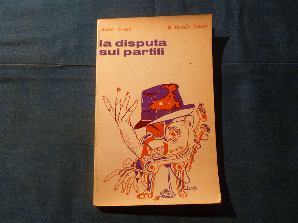 M. Sernini - La disputa sui partiti - 1968