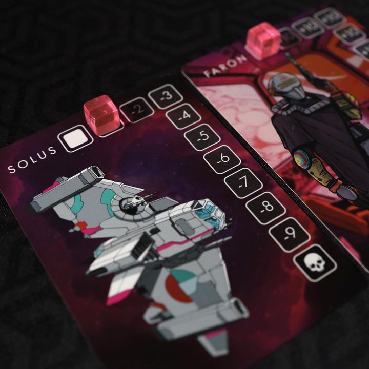 Solus Lost life meter cards