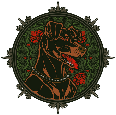 doberman tile