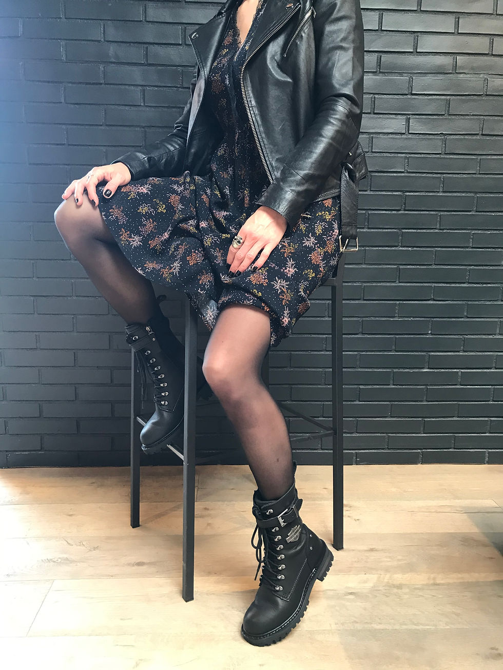 Miniature : Boots moto femme CALVERT