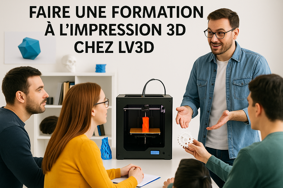 faire une formation à la modélisation 3d