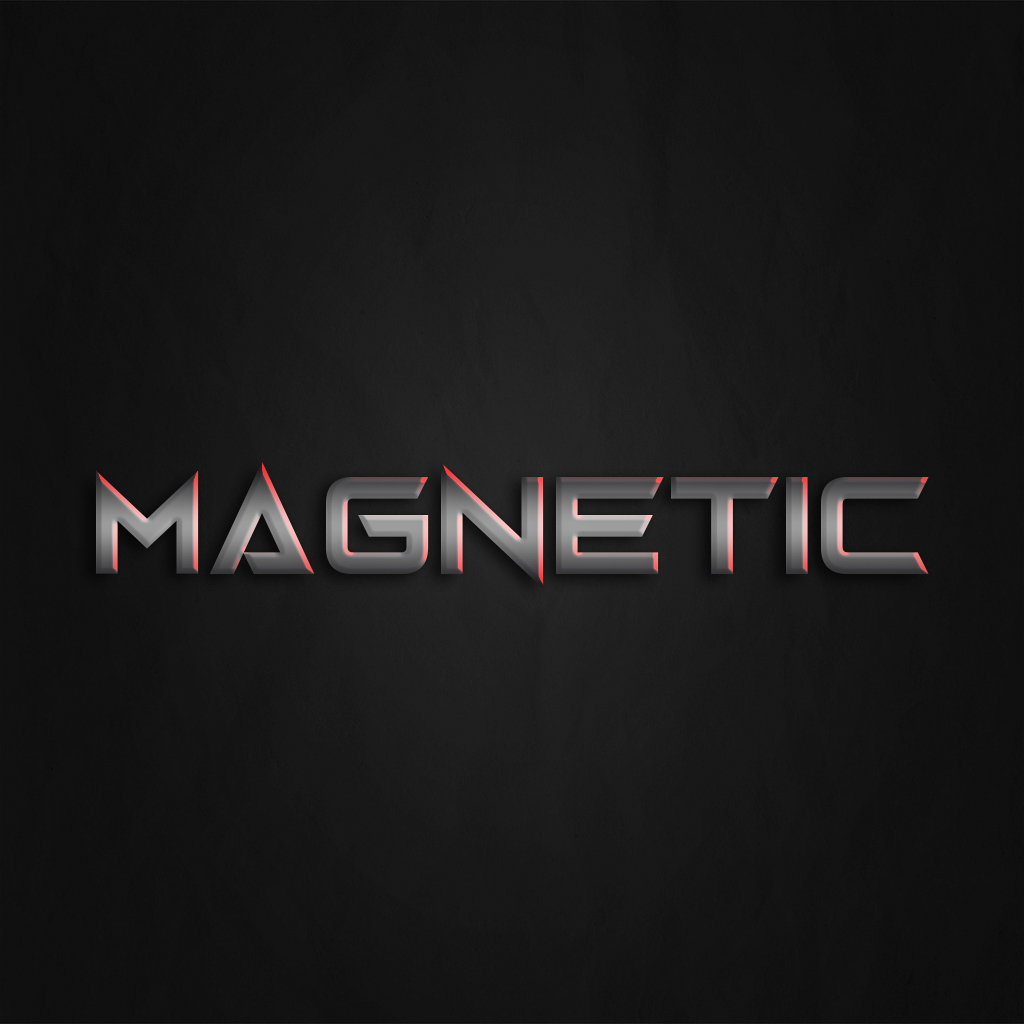 Magnetic logo