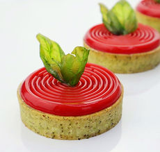 Erdbeeren- Basilikum- Tartelettes