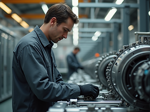 Maintenance de machines industrielles