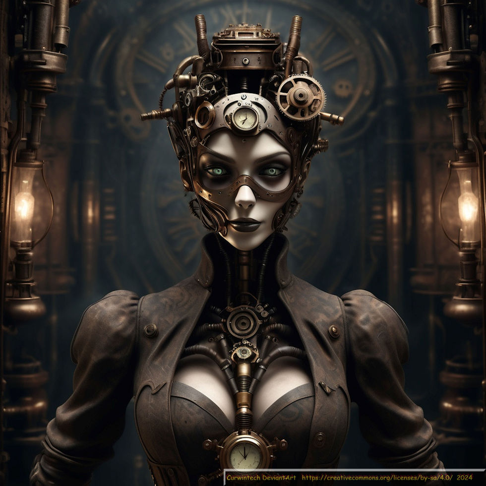 Steampunk Monsters curwintech (-77-) -10-20-2024