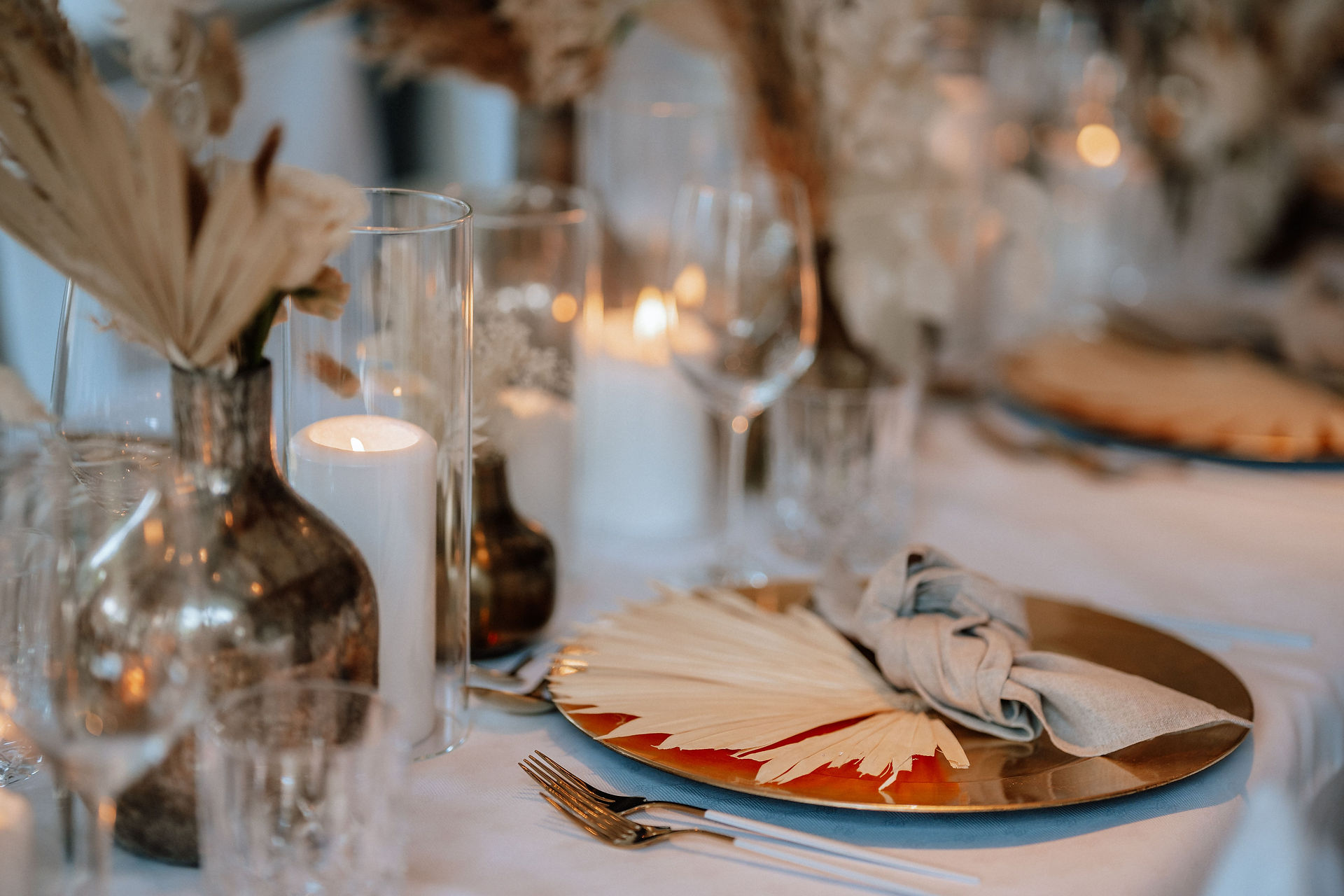Boho Hochzeit Trockenblumen