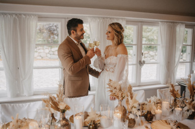 Boho Hochzeit Trockenblumen