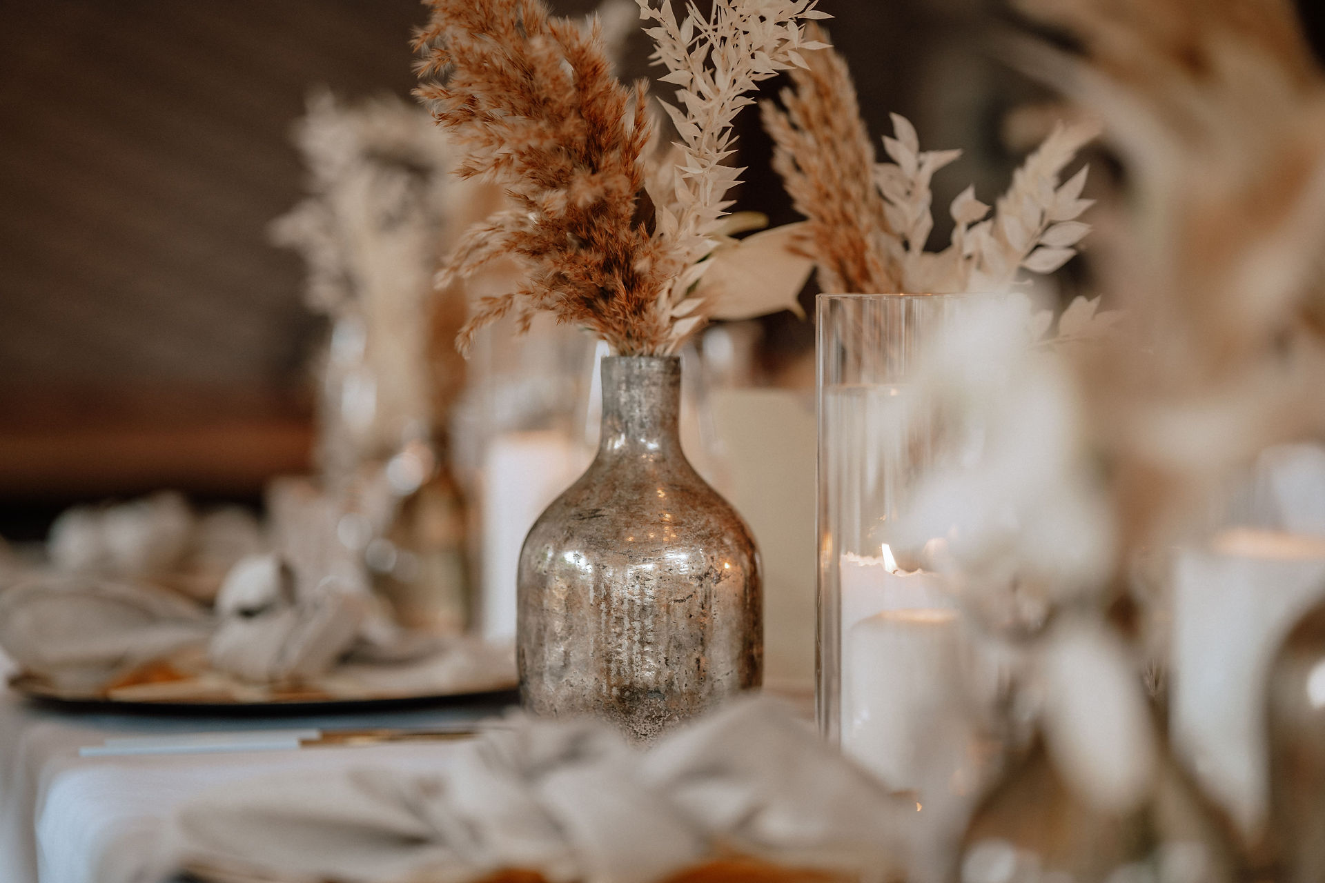 Boho Hochzeit Trockenblumen