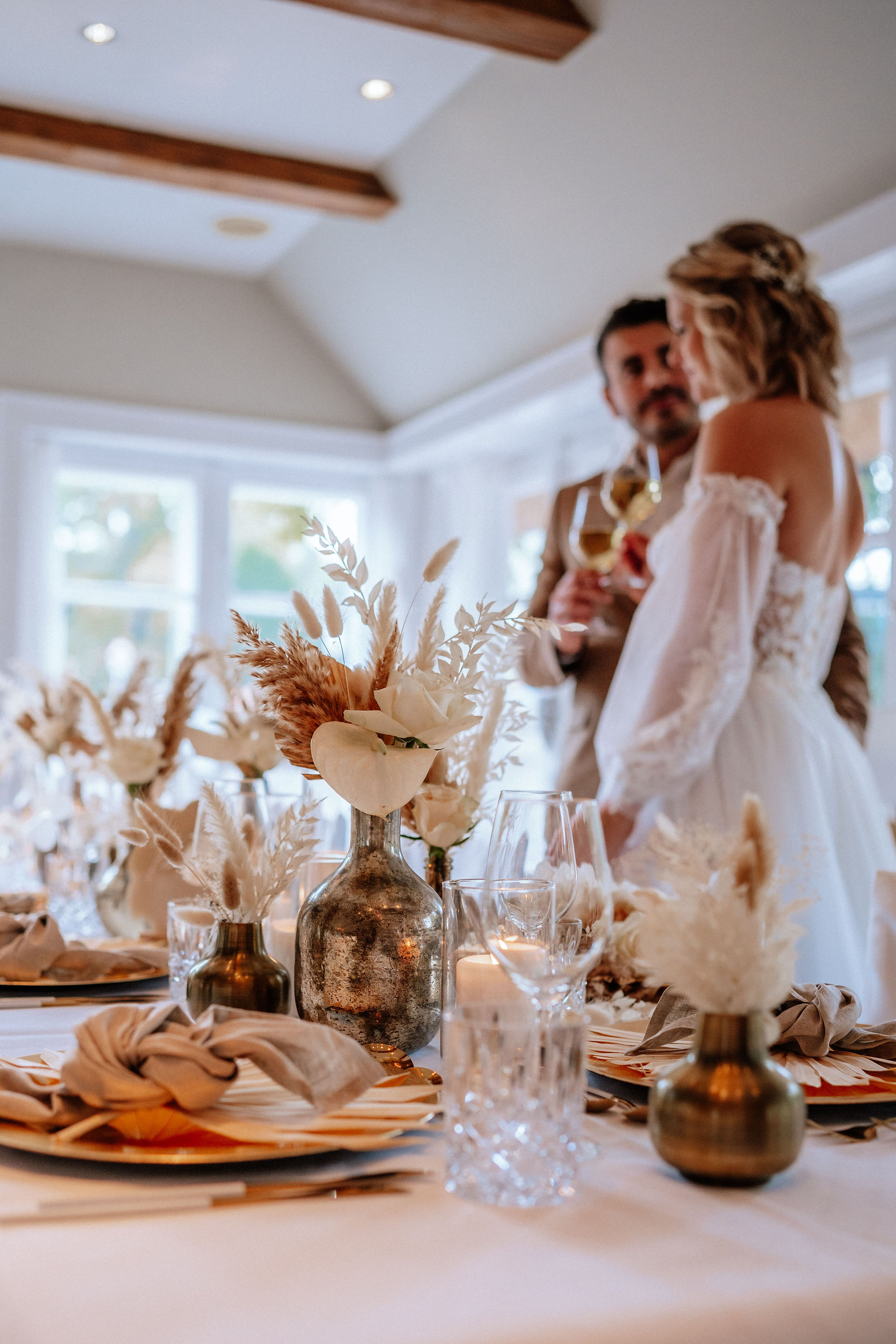 Boho Hochzeit Trockenblumen