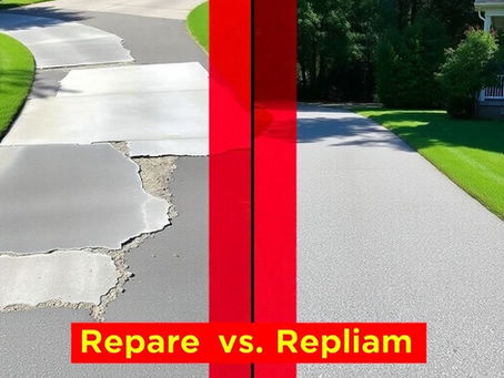 Repairing vs. Replacing Your Driveway: What's the Better Investment?