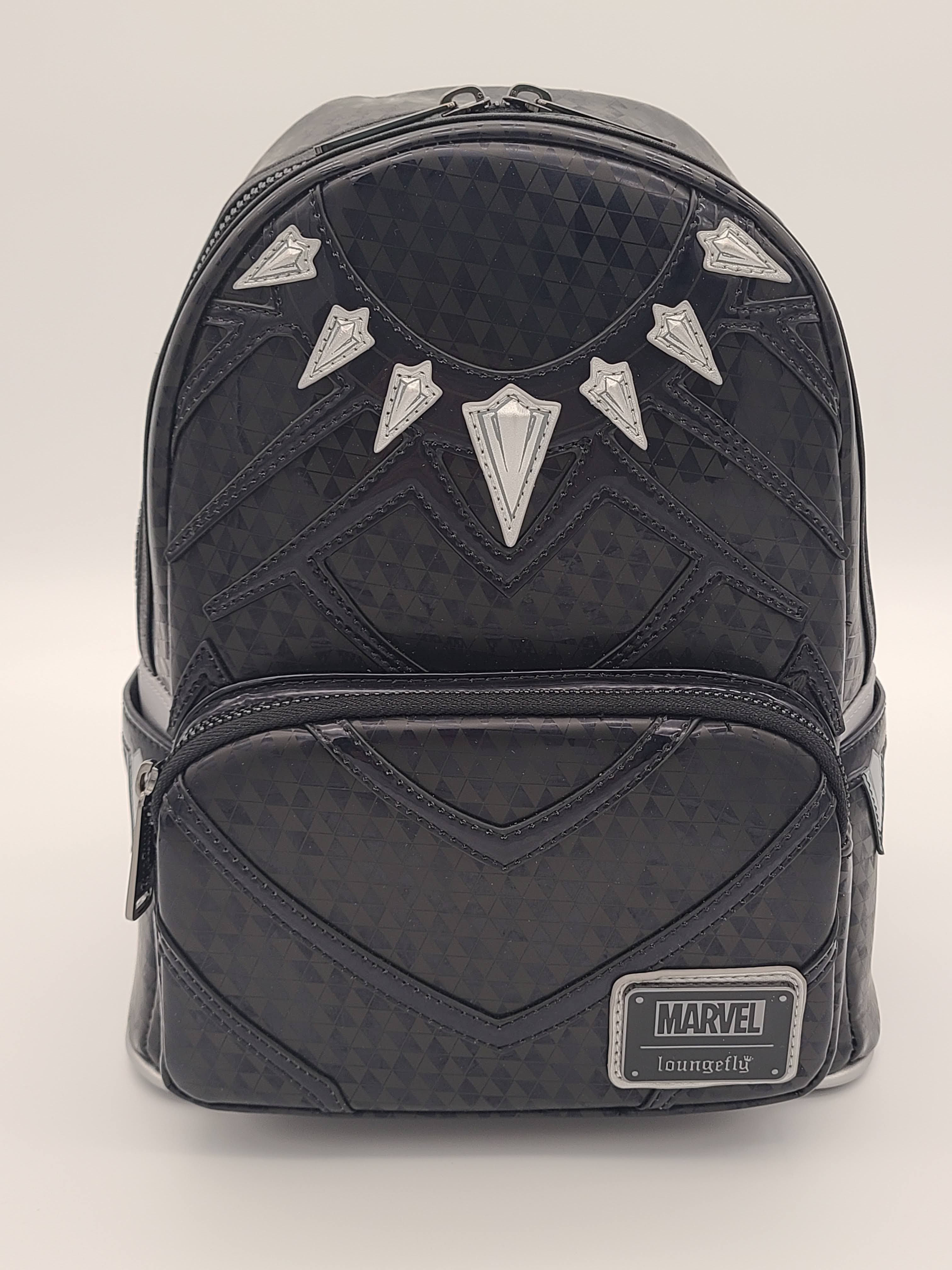 Loungefly Marvel: Shine Black Panther Cosplay Mini Backpack