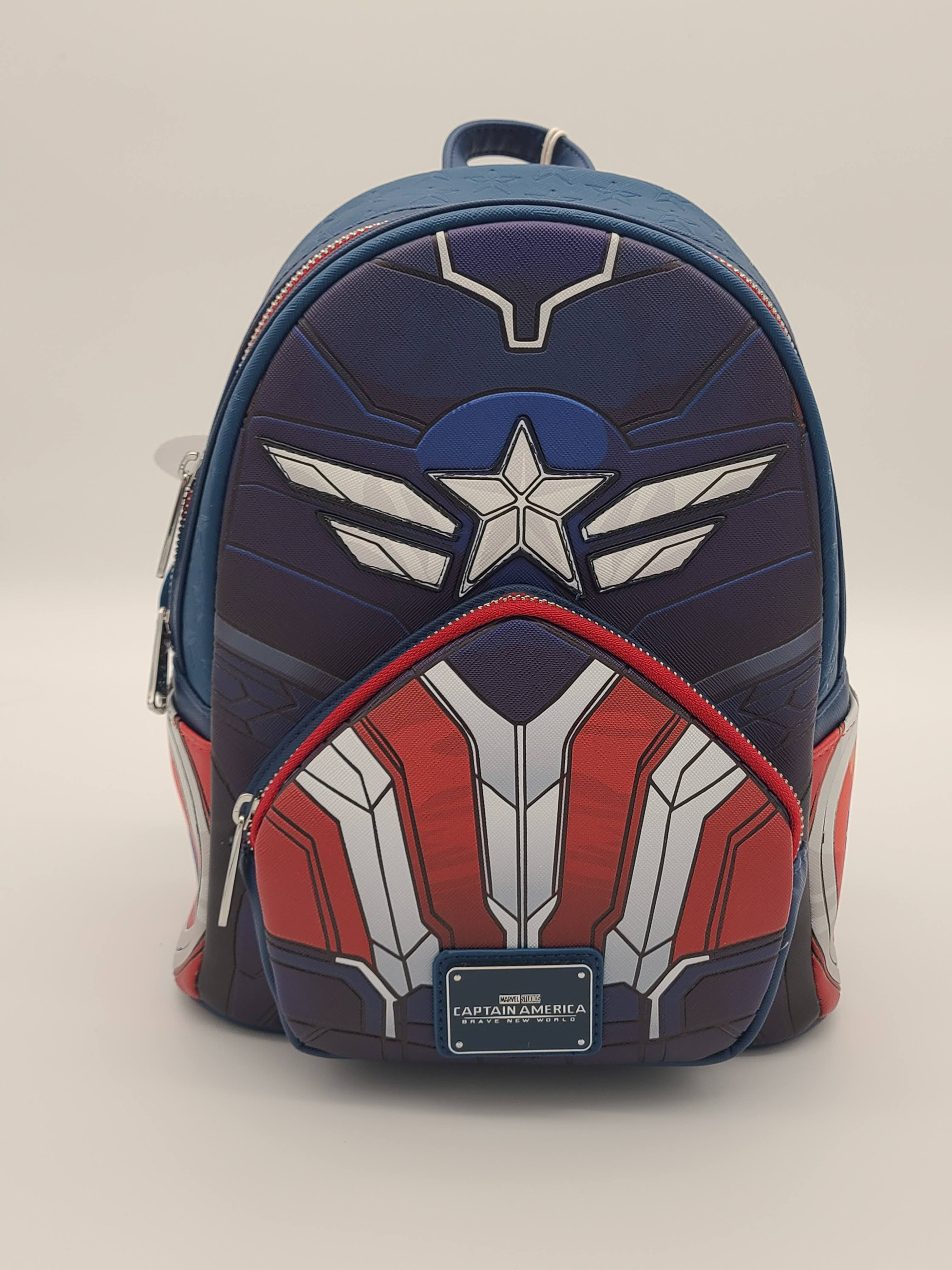 Loungefly Marvel: Captain America Brave New World Mini Backpack