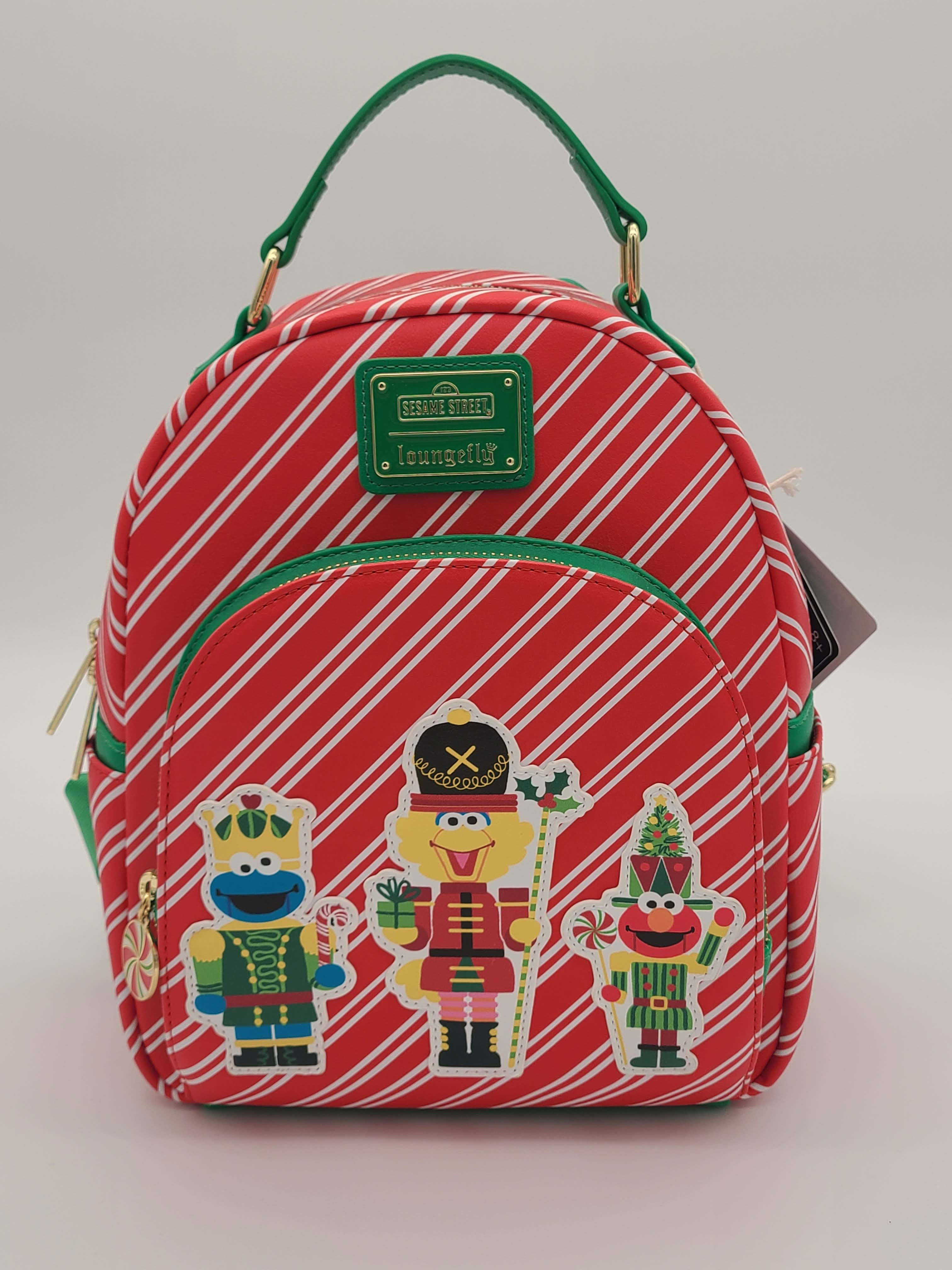 Loungefly Sesame Street Nutcracker Christmas Mini Backpack