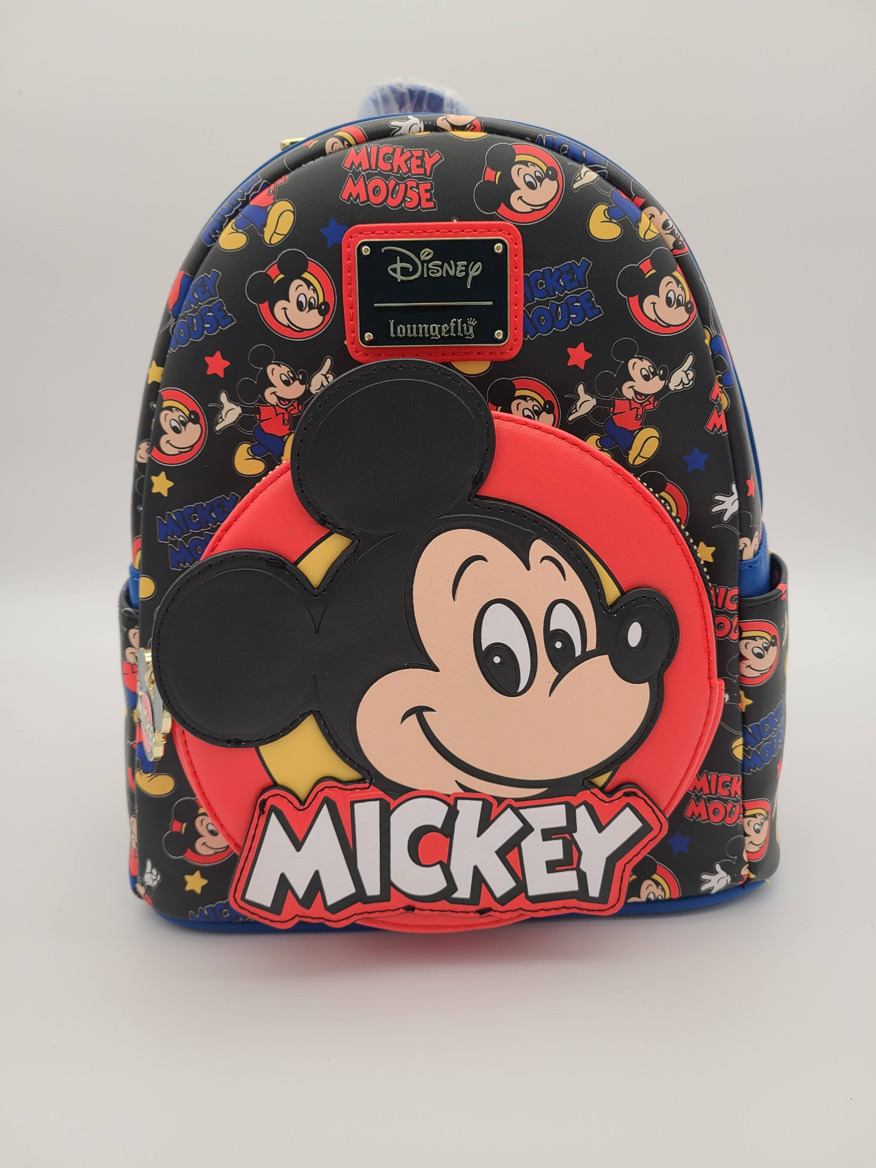 Loungefly - Disney Mickey Mouse Classic AOP Mini Backpack